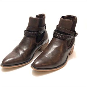 Maurice’s Brown Breana Ankle Boots size 10M